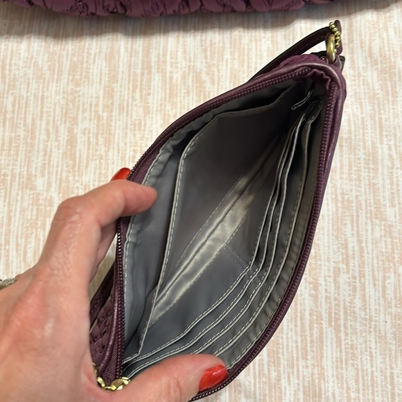 Coach 70th Anniversary Edition Purple Pleated set Madison Sophia. RARE - Picture 9 of 16